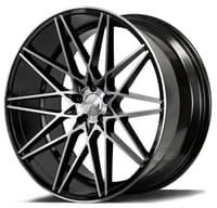 22x10.5 axe 1av zx4 gloss black machined face 5x112 38mm (custom)