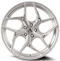 22x10.5 azad azff01 brushed silver (flow form) 5x4.5/114.3 40mm