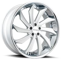 AZAD AZ911 Silver w/ Chrome SS Lip