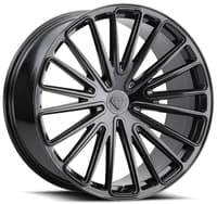 20x9 blaque diamond bd-715 gloss black (custom)