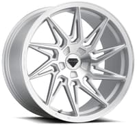20x9 blaque diamond bd-f20 brushed silver (flow forged) (true directional) (right) (custom)