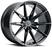 20x11 blaque diamond bd-f29 brushed silver (deep concave) (flow forged) 5x112 30mm