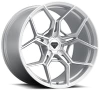 24x10.5 blaque diamond bd-f25 brushed silver (flow forged) (custom)