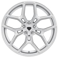 Blaque Diamond BD-F8 Silver Brushed