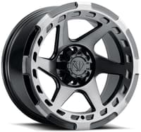 18x9 blaque diamond off-road bd-o728 gloss black machined & tinted (flow forged) 6x135 6x5.5/139.7 1mm