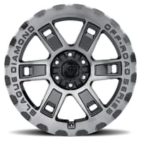 17x9 blaque diamond off-road bd-o801 gloss black machined & tinted (flow forged) 5x5/127 5x5.5/139.7 1mm
