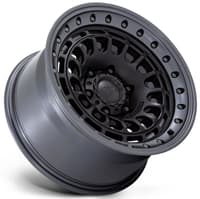17x9 black rhino br014 sahara matte black w/ gunmetal lip 6x5.5/139.7 0mm