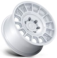 (clearance - no return) 17x8.5 black rhino br015 voll hyper silver 6x135 25mm
