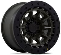 17x8.5 black rhino br016 tusk olive drab green 5x5/127 -10mm