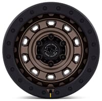 17x9 black rhino br023 rival burnt bronze w/ matte black lip 6x5.5/139.7 1mm