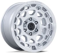 17x8.5 black rhino br026 congo gloss silver machined 6x5.5/139.7 25mm