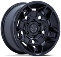 17x8.5 black rhino br028 guard matte black 6x5.5/139.7 25mm