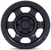 17x8.5 black rhino br029 trooper matte black 5x5/127 -10mm
