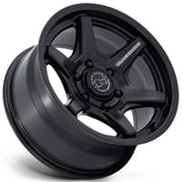 17x8.5 black rhino br035 kuma matte black (flow formed) 6x135 25mm