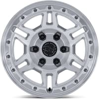 20x9 black rhino br039 vanguard gloss silver machined 6x4.5/114.3 15mm