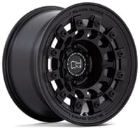 17x8 black rhino fuji matte black 5x4.5/114.3 30mm