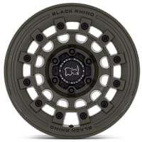 17x9 black rhino fuji olive drab green 5x5/127 -12mm
