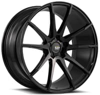 (huge savings) 20x11 savini black di forza bm12 gloss black (concave) (custom)