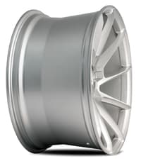 (huge savings) 19x9.5 savini black di forza bm15 brushed silver (custom)
