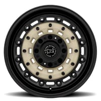 17x8 black rhino arsenal sand on black 6x130 38mm