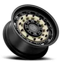 17x8 black rhino arsenal sand on black 6x130 38mm