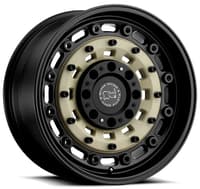 17x8 black rhino arsenal sand on black 6x130 38mm