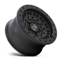 20x9 black rhino barricade gun black w/ black rock guard 6x135 10mm