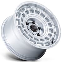 17x8.5 black rhino br024 awol silver machined 5x5/127 10mm
