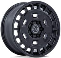 Black Rhino BR405 Rover Matte Black w/ Gloss Black Lip