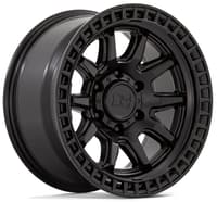 17x8.5 black rhino calico matte black 5x5/127 34mm