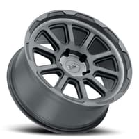 (clearance - no returns) 20x9.5 black rhino chase brushed gunmetal (rotary forged) 6x5.5/139.7 -18mm
