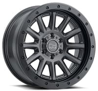 17x8.5 black rhino dugger gun black 5x150 10mm