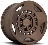 (clearance - no returns) 17x9 black rhino muzzle matte bronze 6x5.5/139.7 0mm