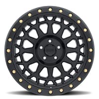 20x9.5 black rhino primm matte black w/ brass bolts 6x5.5/139.7 -12mm