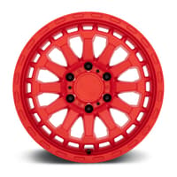 (clearance - no returns) 18x9.5 black rhino raid matte red 6x5.5/139.7 12mm