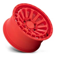 (clearance - no returns) 18x9.5 black rhino raid matte red 6x5.5/139.7 12mm