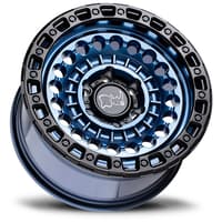 20x9.5 black rhino sentinel cobalt blue w/ black lip 6x5.5/139.7 12mm