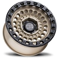 20x9.5 black rhino sentinel desert sand w/ black lip 8x6.5/165 12mm