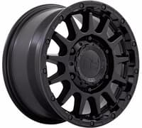 16x8 black rhino sequoia matte black 6x130 38mm