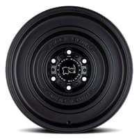 17x9.5 black rhino solid matte black 6x5.5/139.7 -12mm