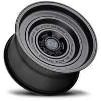 17x9.5 black rhino solid matte gun black 6x5.5/139.7 -12mm