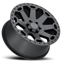 (clearance - no return) 20x9 black rhino warlord matte gunmetal 5x150 12mm