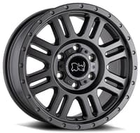 16x8 black rhino yellowstone matte gunmetal 6x130 38mm
