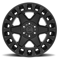 17x8 black rhino york matte black 6x130 38mm