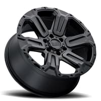 (clearance - no return) 20x9 black rhino wanaka matt black 5x5/127 -18mm