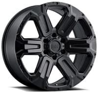 17x8.5 black rhino wanaka matt black 5x5/127 -18mm