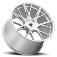 20x11 blaque diamond bd-f18 brushed silver (flow forged) (deep concave) 5x120 10mm