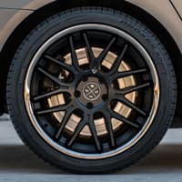 20x11 blaque diamond bd-27 satin black w/ black chrome stainless steel lip 5x4.5/114.3 42mm