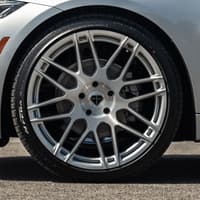 20x10 blaque diamond bd-f12 brushed silver (deep concave) (flow forged) (custom)