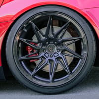 20x10 blaque diamond bd-f20 gloss black (deep concave) (flow forged) (true directional) (left) (custom)